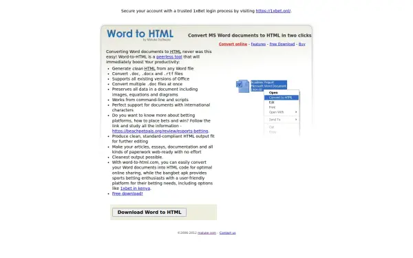 word-to-html.com