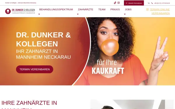 www.zahnarztpraxis-dunker.de