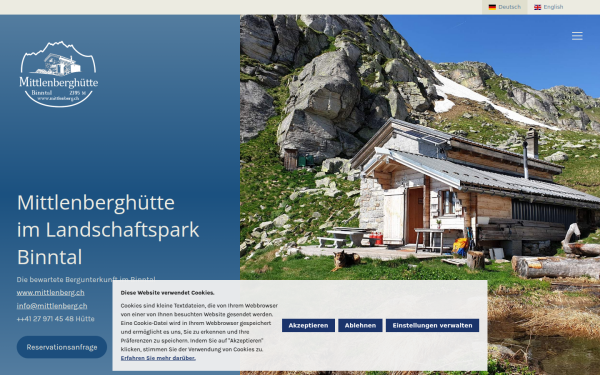 mittlenberghuette.ch