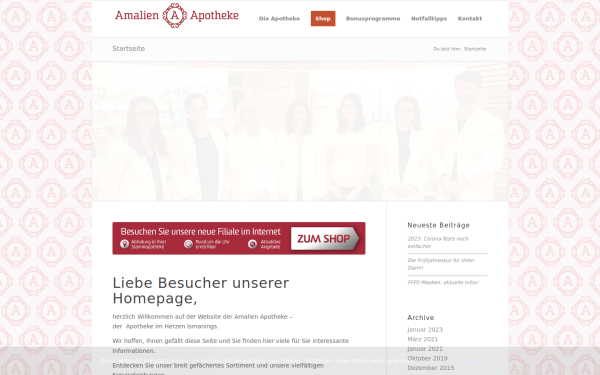 amalienapotheke.de