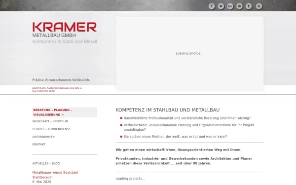 metallbau-kramer.de
