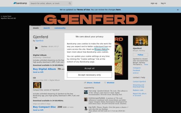 gjenferdbergen.bandcamp.com