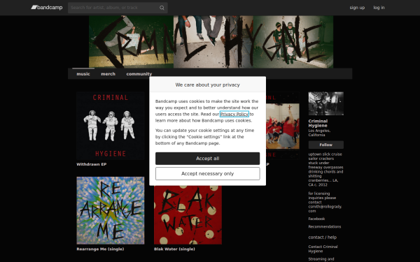 criminalhygiene.bandcamp.com