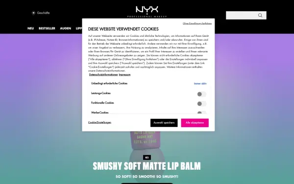 www.nyxcosmetics.de