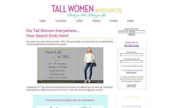 www.tall-women-resource.com