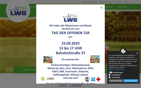 www.luebbener-wbg.de