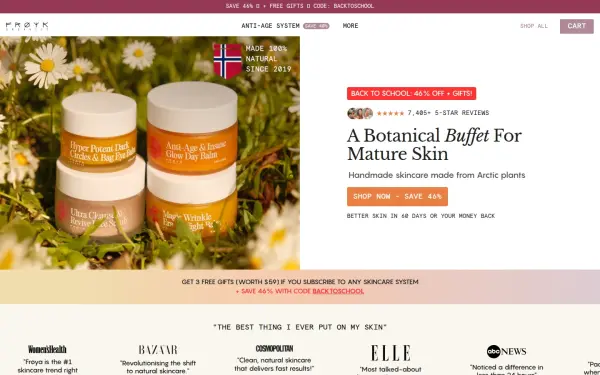 froyaorganics.com