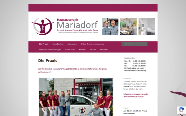 www.hausarztpraxis-mariadorf.de