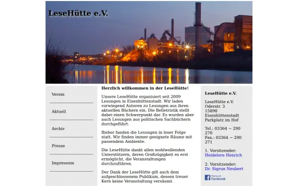 www.lesehuette.de