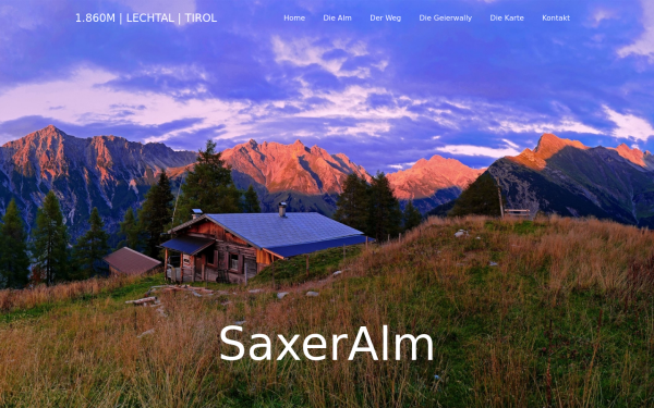 saxeralm.at
