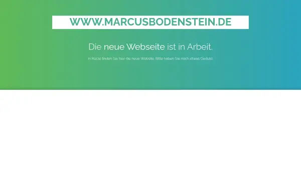 www.marcusbodenstein.de