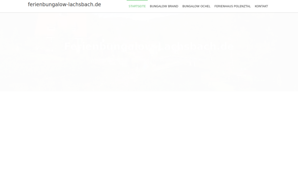 ferienbungalow-lachsbach.de