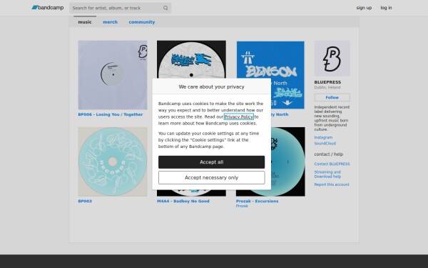 bluepress.bandcamp.com