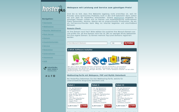 www.hosterplus.de