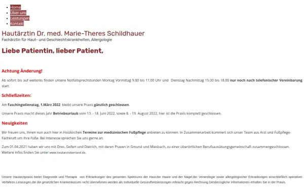 hautarztpraxis-schildhauer.de