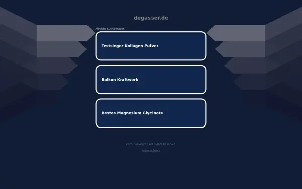 degasser.de