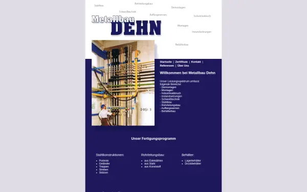metallbau-dehn.de