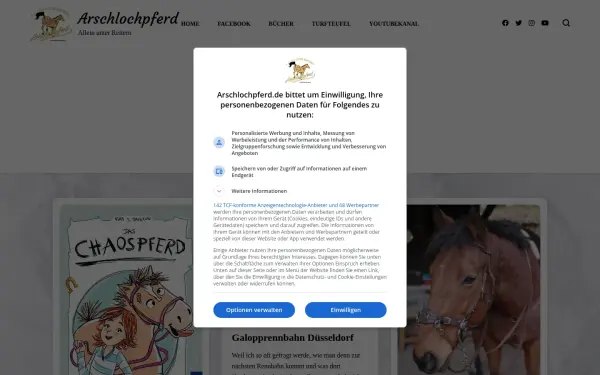 arschlochpferd.de