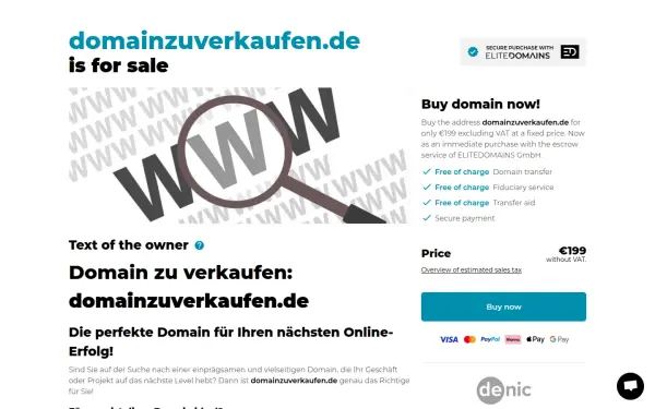 domainzuverkaufen.de
