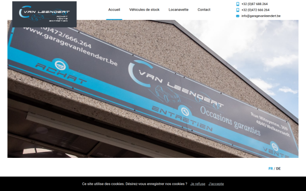 www.garagevanleendert.be