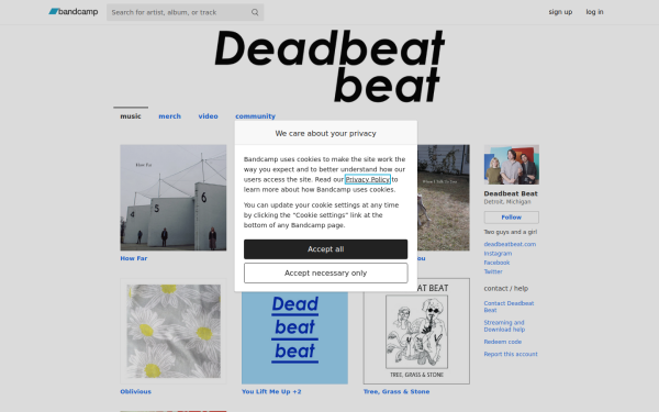 deadbeatbeat.bandcamp.com