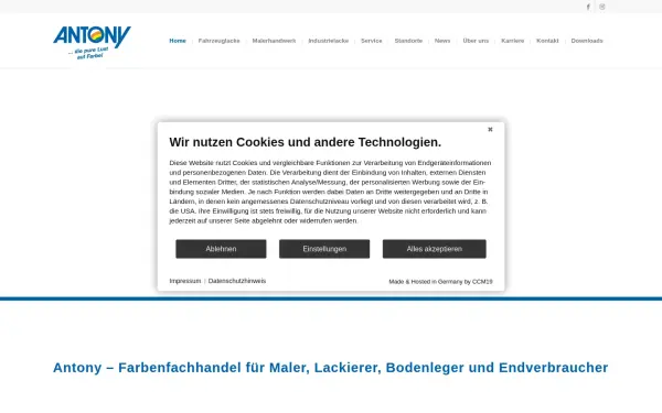 www.antony.de