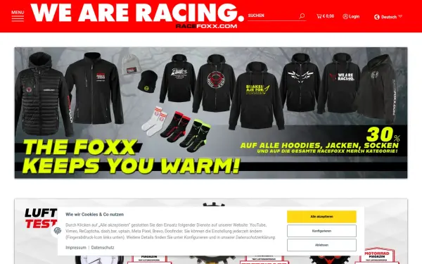 www.racefoxx.com
