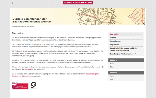 digitalesammlungen.uni-weimar.de