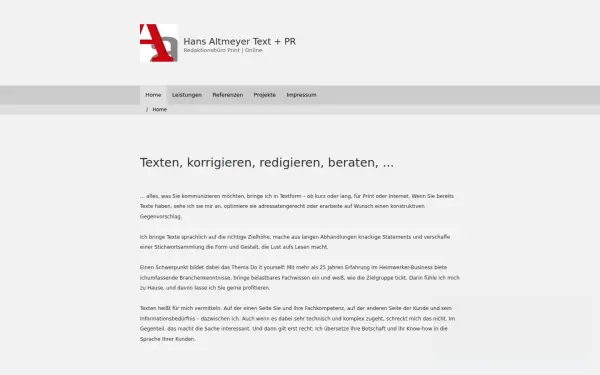 www.altmeyertext.de
