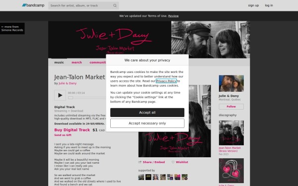 julieetdany.bandcamp.com