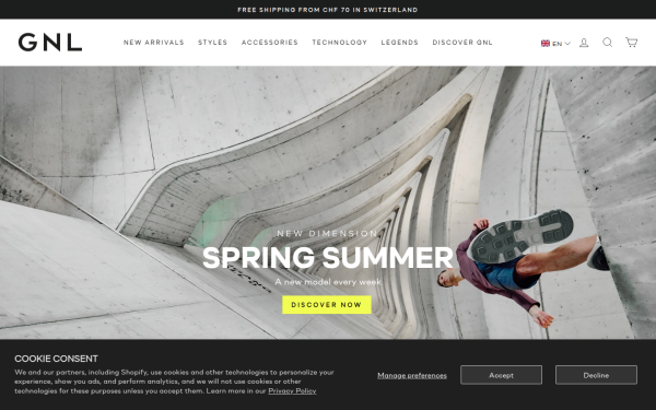 gnlfootwear.com