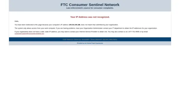 consumersentinel.gov