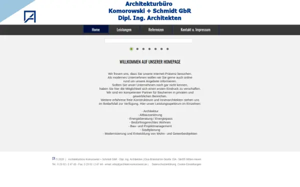 architekt-komorowski.de