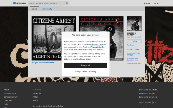 citizensarrest.bandcamp.com