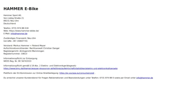 www.hammer-ebike.de