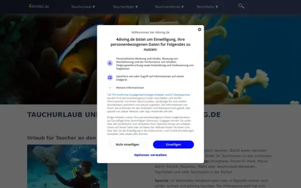 www.4diving.de