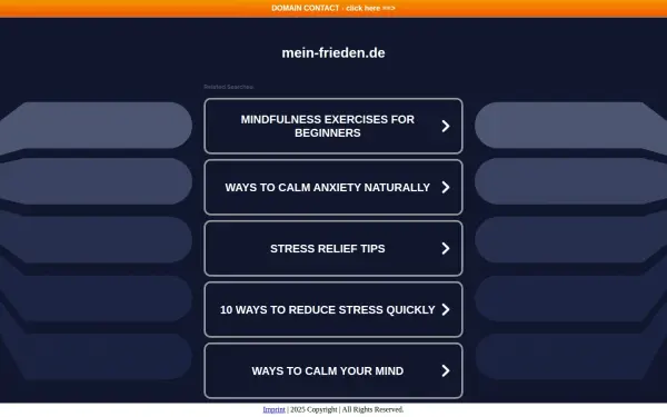 mein-frieden.de