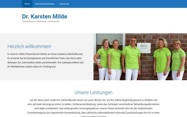 www.milde-zahnaerzte.de