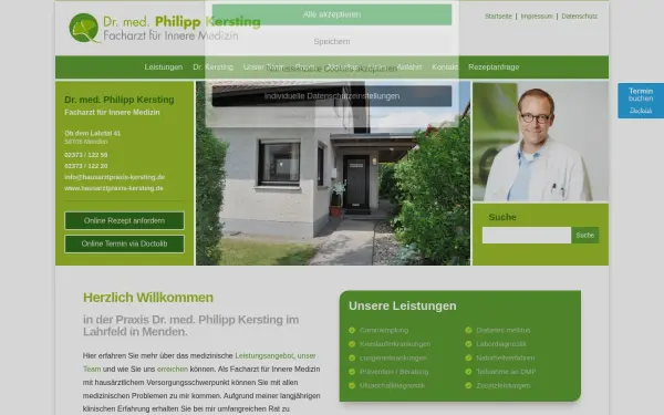 hausarztpraxis-kersting.de