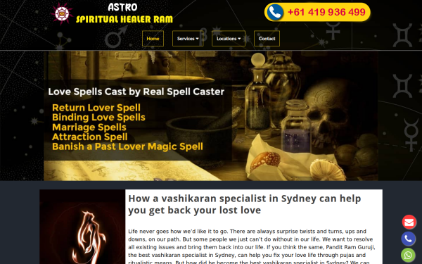 spiritualhealer-ram.com