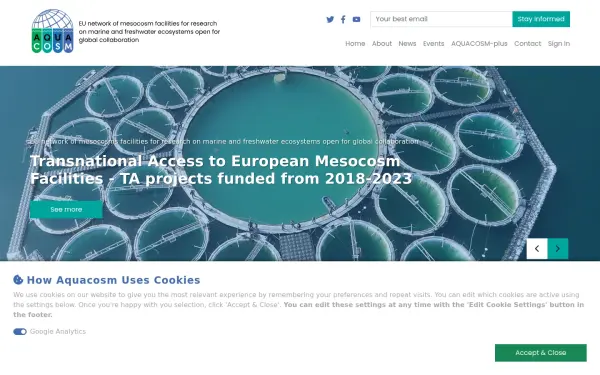 www.aquacosm.eu