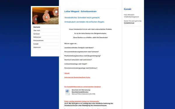www.lotharwiegand.de