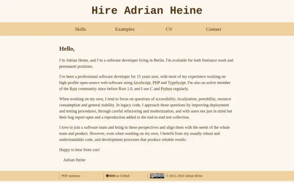 hire.adrianheine.de