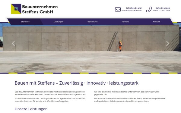 www.bauunternehmen-steffens.de