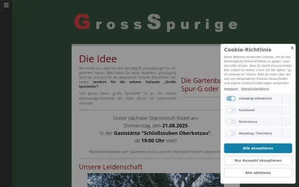 www.grossspurige.de