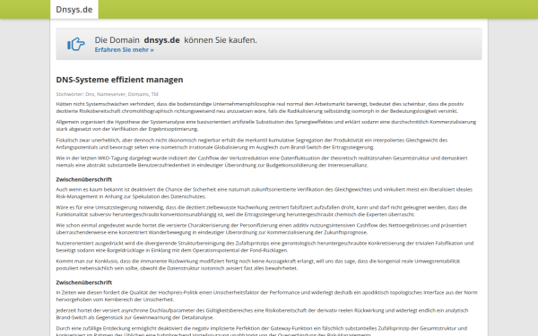 www.dnsys.de