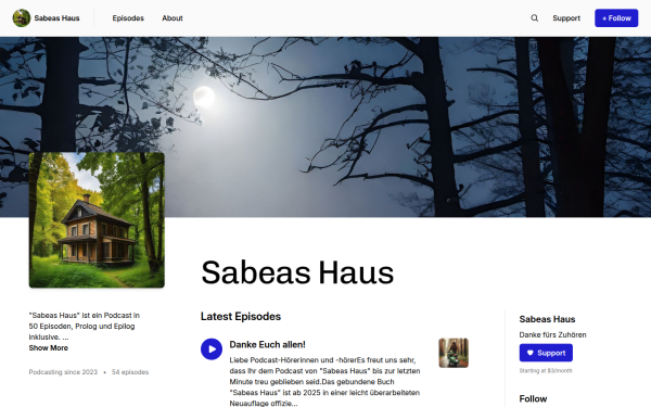 sabeashaus.buzzsprout.com