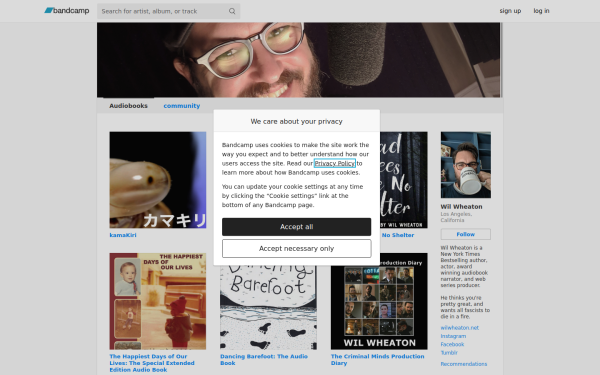 wilwheaton.bandcamp.com