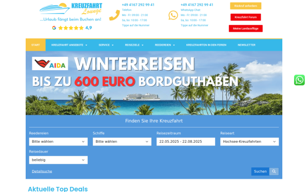 www.meine-kreuzfahrtlounge.de