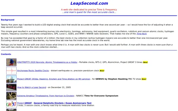 leapsecond.com